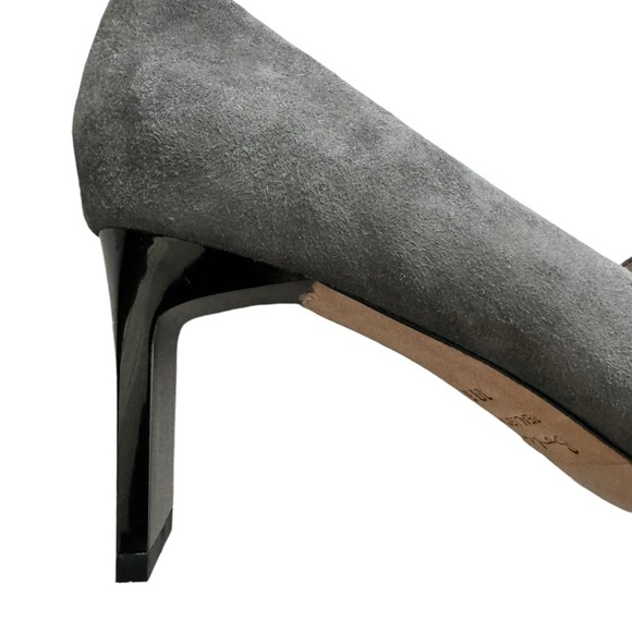 New Boden Calf Hair Leather Slip On High Heel Pumps size 8.5 - Picture 11 of 13